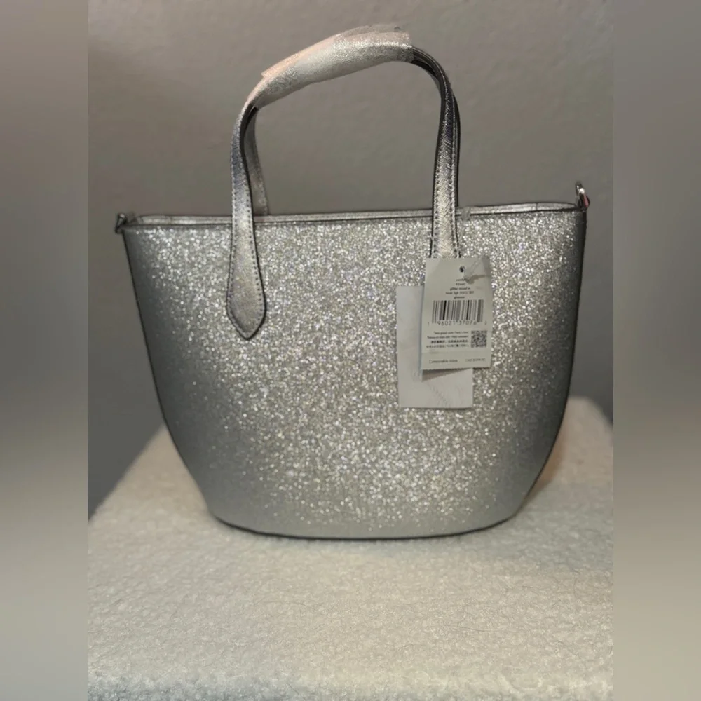 NWT Kate Spade New York glimmer leather satchel - Picture 11 of 16